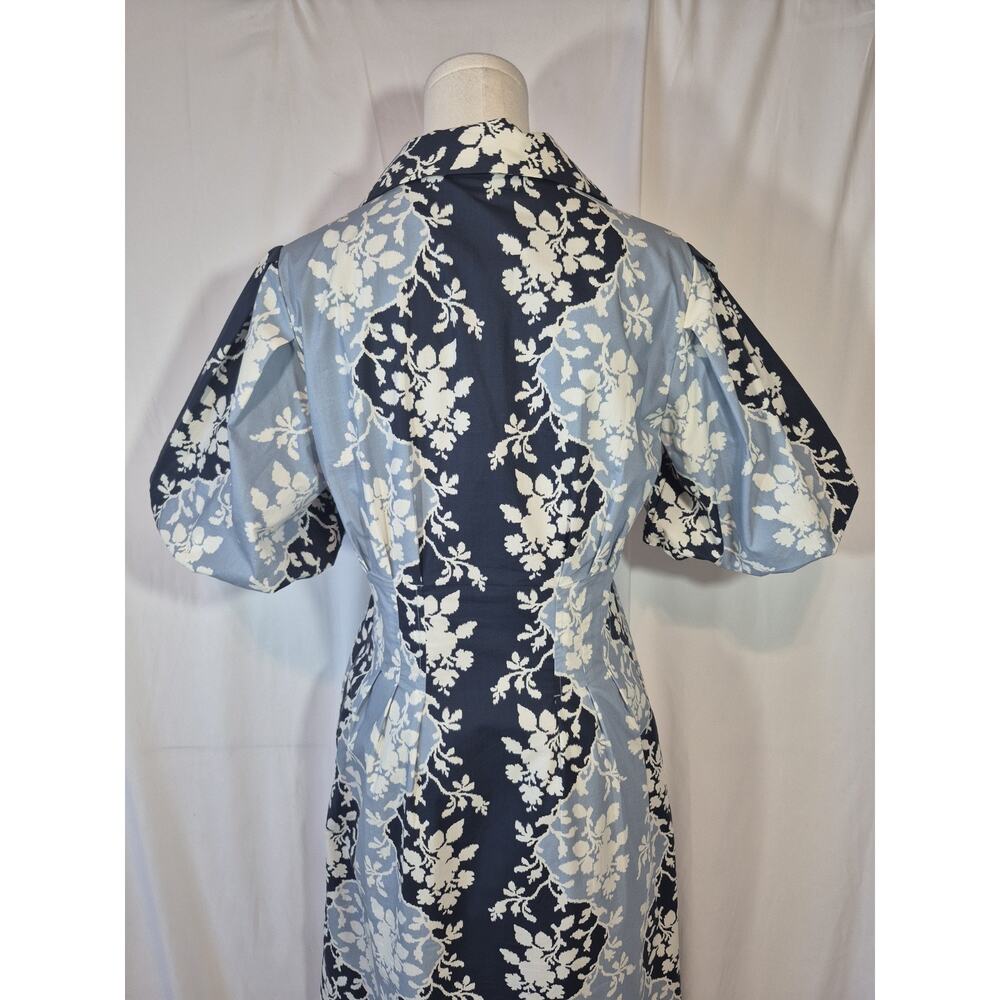 Tuckernuck Blue Fog Delaney Cotton Maxi Dress New Small - Picture 10 of 12